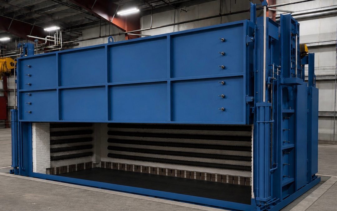 Titanium Drop Bottom Furnace Installation Milestone